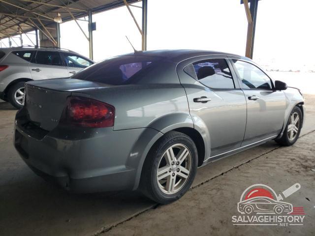 1C3CDZCB9CN207176 2012 DODGE AVENGER photo no. 3