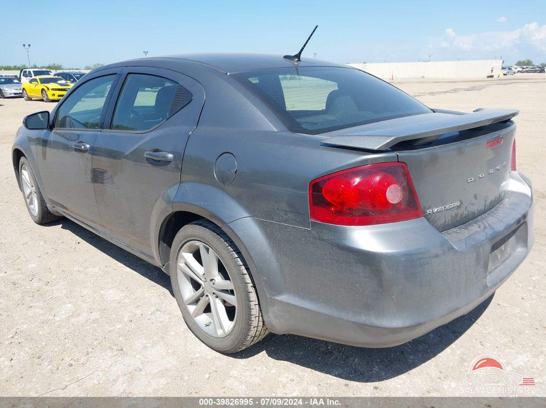 1C3CDZCG5DN522375 2013 DODGE AVENGER photo no. 3