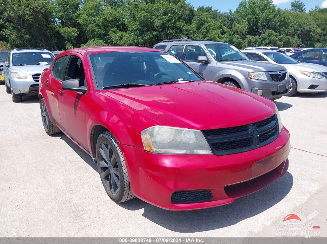 1C3CDZABXEN234683 2014 DODGE AVENGER photo no. 9