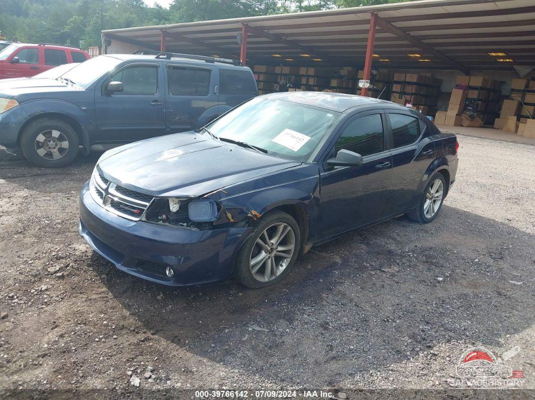 1C3CDZAG0EN108666 2014 DODGE AVENGER photo no. 2