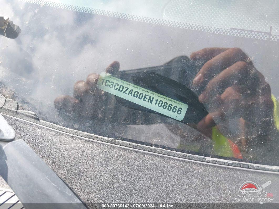 1C3CDZAG0EN108666 2014 DODGE AVENGER photo no. 9
