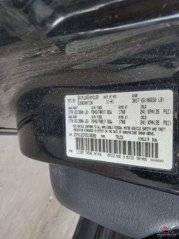 3D7HU18Z72G138302 2002 DODGE All Models photo no. 12