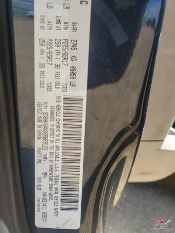 2D8HN54X08R809123 2008 DODGE CARAVAN photo no. 13