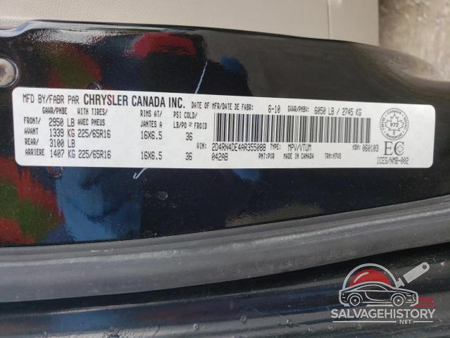 2D4RN4DE4AR355088 2010 DODGE CARAVAN photo no. 13