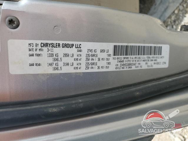 2D4RN5DG8BR693487 2011 DODGE CARAVAN photo no. 13