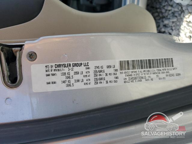 2C4RDGBG7CR288155 2012 DODGE CARAVAN photo no. 13