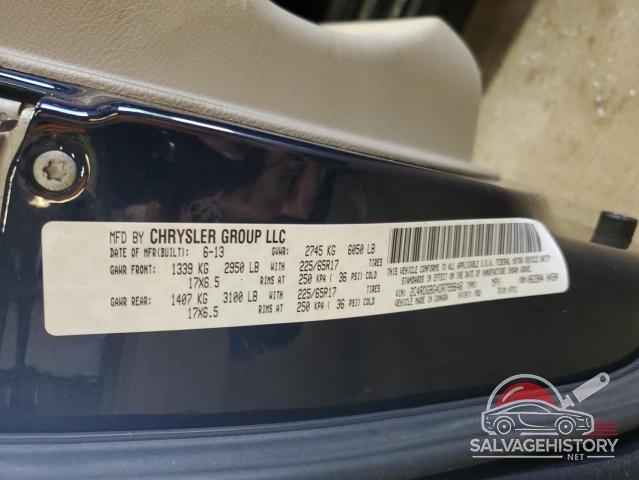 2C4RDGBG4DR799646 2013 DODGE CARAVAN photo no. 13