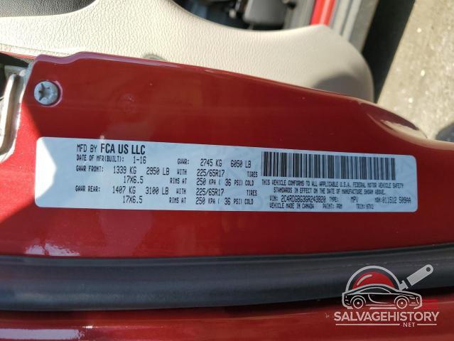 2C4RDGBG3GR243820 2016 DODGE CARAVAN photo no. 13