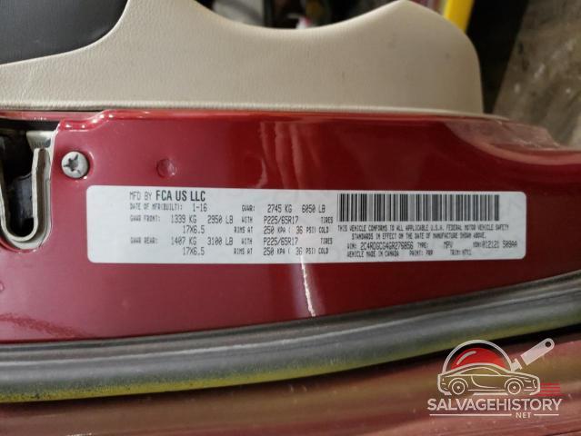 2C4RDGCG4GR276856 2016 DODGE CARAVAN photo no. 13