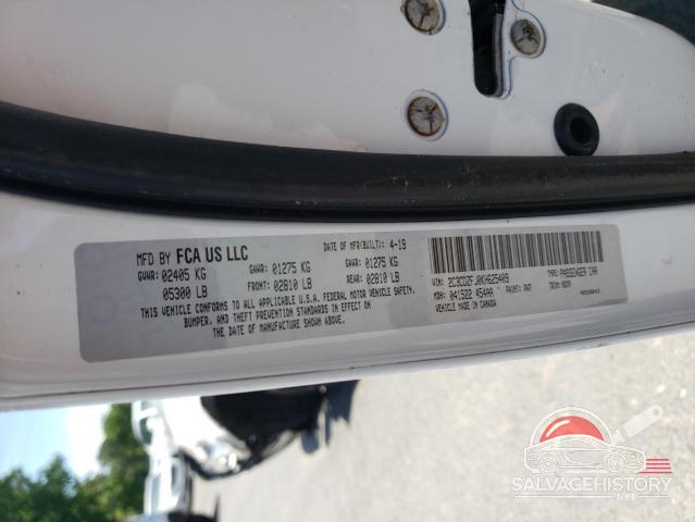 2C3CDZFJ0KH625409 2019 DODGE CHALLENGER photo no. 12
