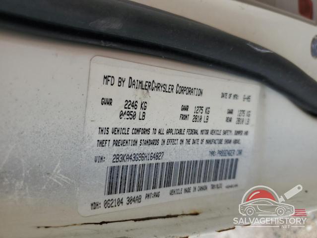 2B3KA43G96H164827 2006 DODGE CHARGER photo no. 12
