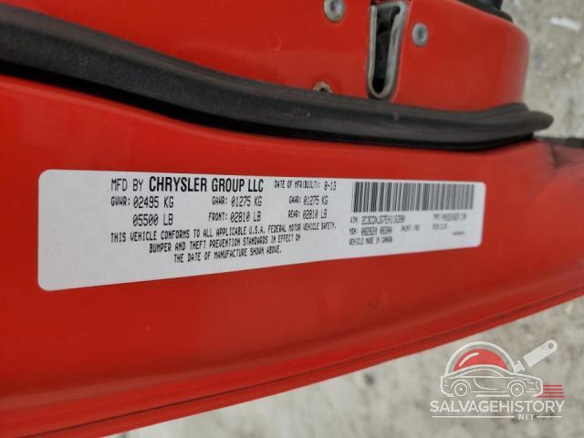 2C3CDXJG7EH116390 2014 DODGE CHARGER photo no. 12