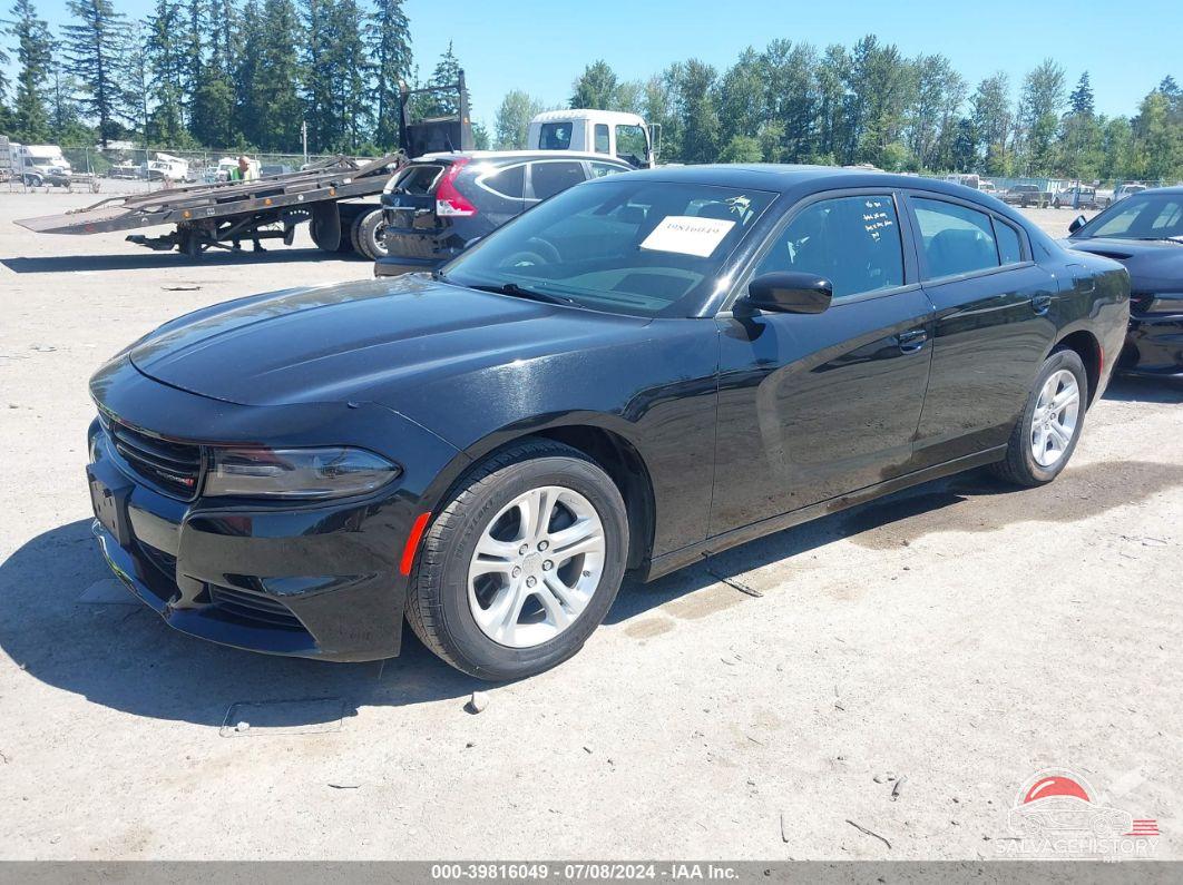 2C3CDXBG0MH548431 2021 DODGE CHARGER photo no. 2