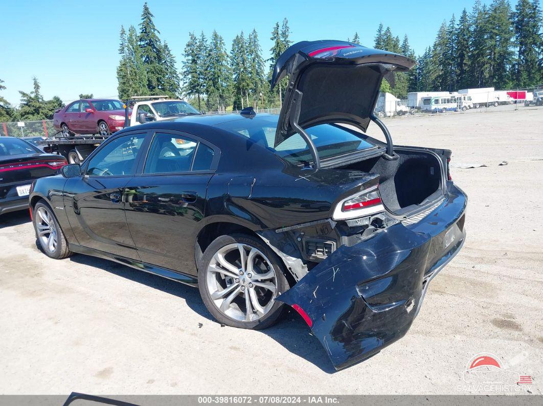 2C3CDXCT0NH259286 2022 DODGE CHARGER photo no. 3