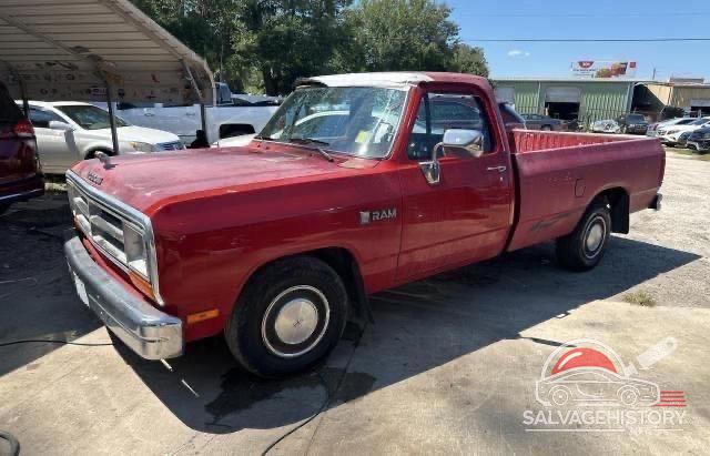 1B7GE16Y7LS601191 1990 DODGE D SERIES photo no. 2