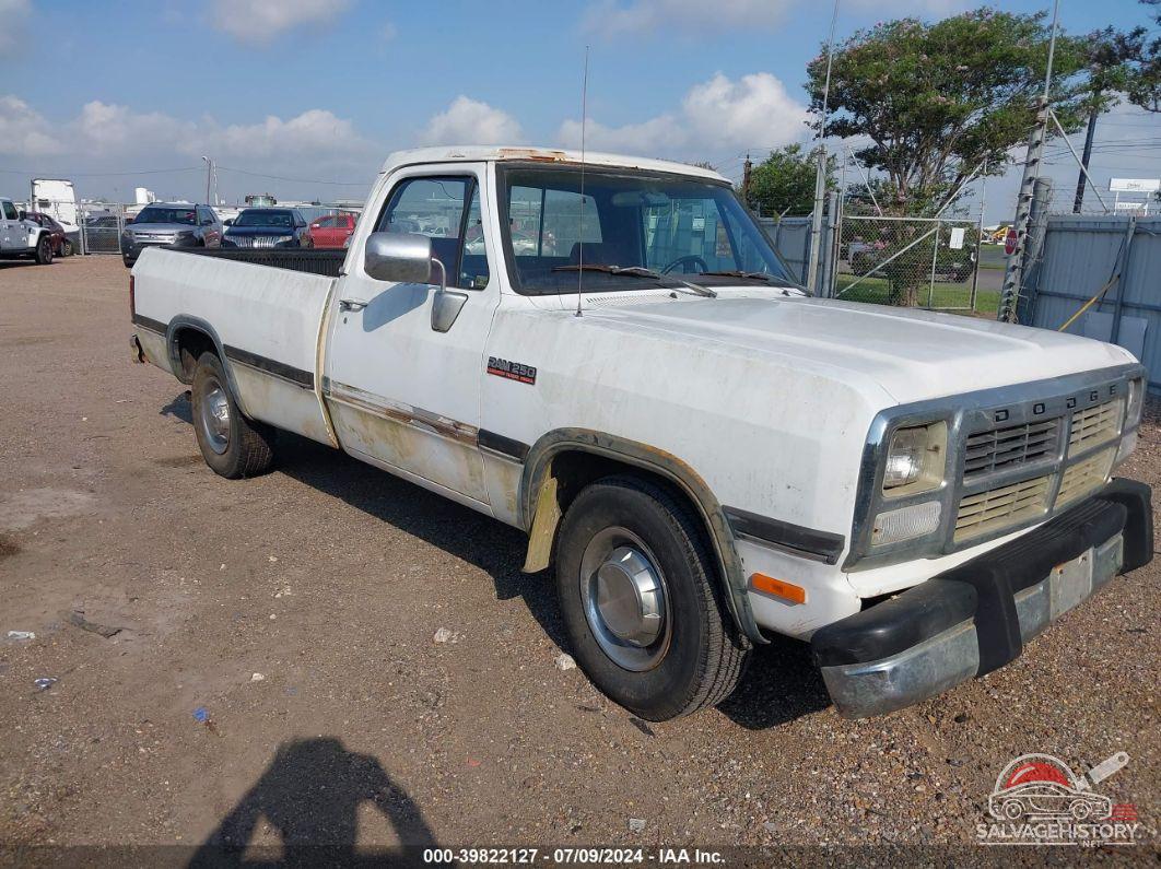 1B7KE2688MS241446 1991 DODGE D-SERIES photo no. 2
