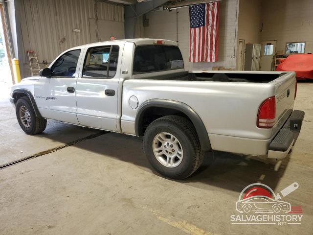 1B7GL2AN71S119066 2001 DODGE DAKOTA photo no. 2