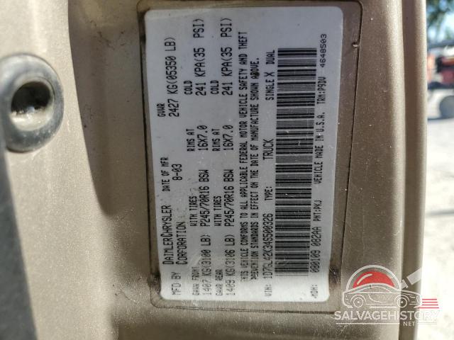 1D7GL42K34S500326 2004 DODGE DAKOTA photo no. 12