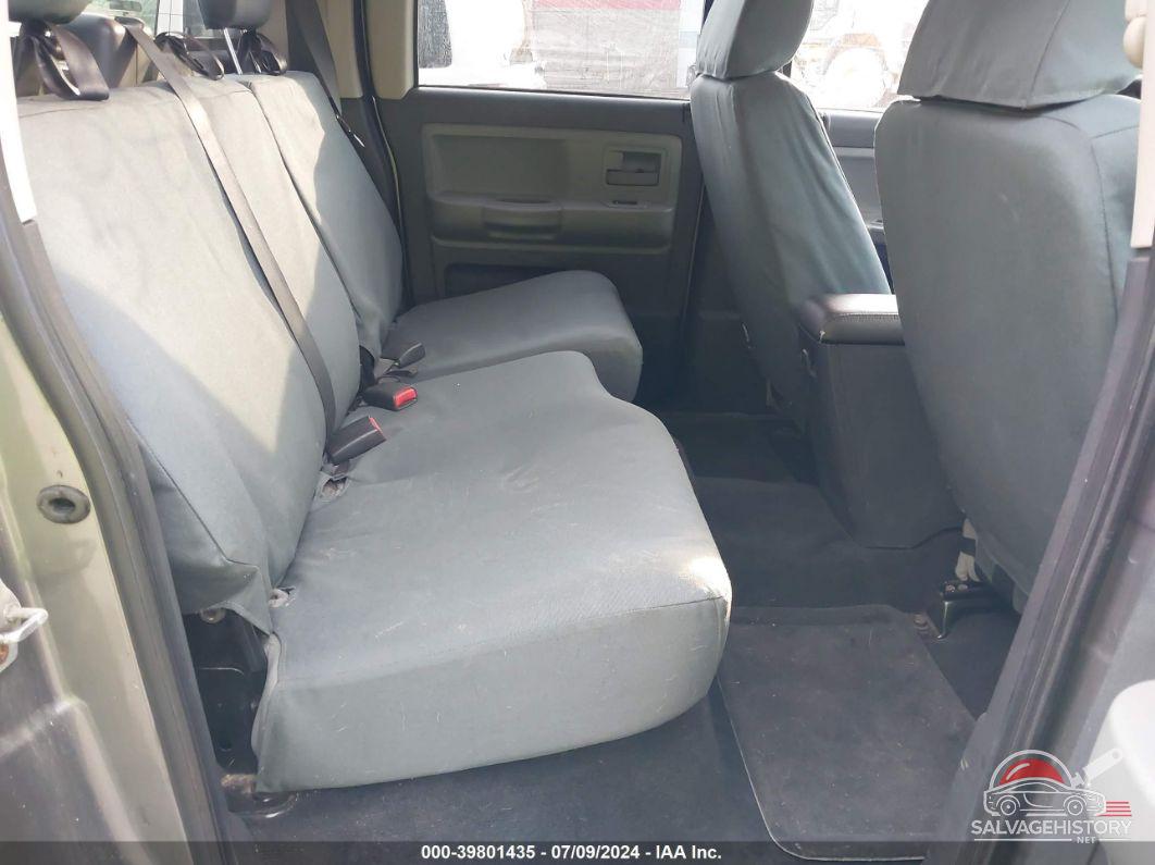 1D7HW38K08S629031 2008 DODGE DAKOTA photo no. 8