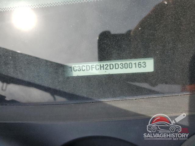 1C3CDFCH2DD300163 2013 DODGE DART photo no. 12
