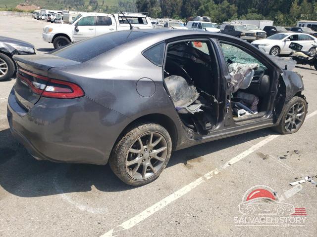 1C3CDFBB0ED831800 2014 DODGE DART photo no. 3