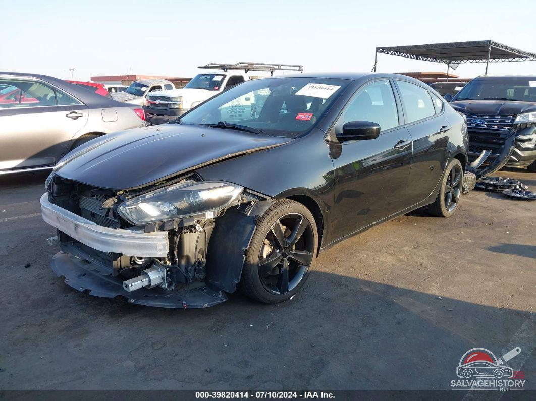 1C3CDFBB2FD266774 2015 DODGE DART photo no. 2