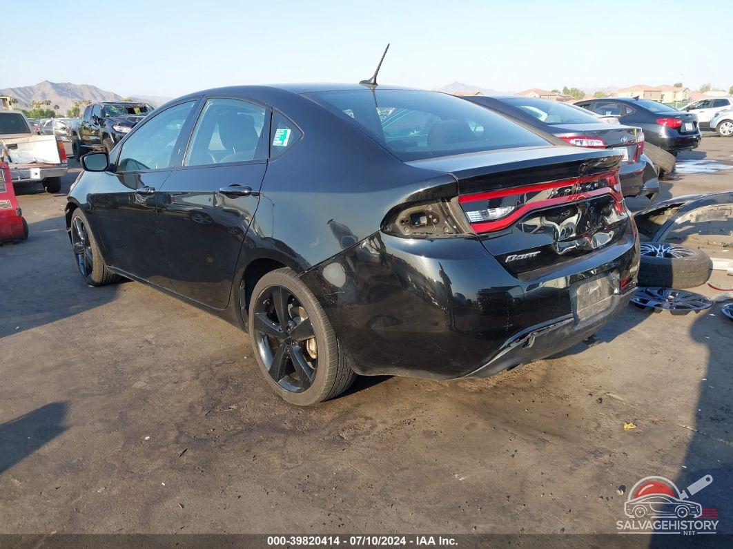 1C3CDFBB2FD266774 2015 DODGE DART photo no. 3