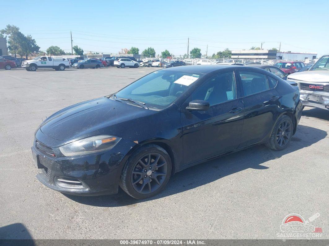 1C3CDFAA4GD529616 2016 DODGE DART photo no. 2
