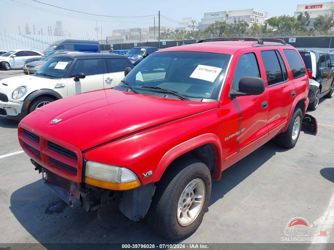 1B4HR28Y4XF681363 1999 DODGE DURANGO photo no. 2