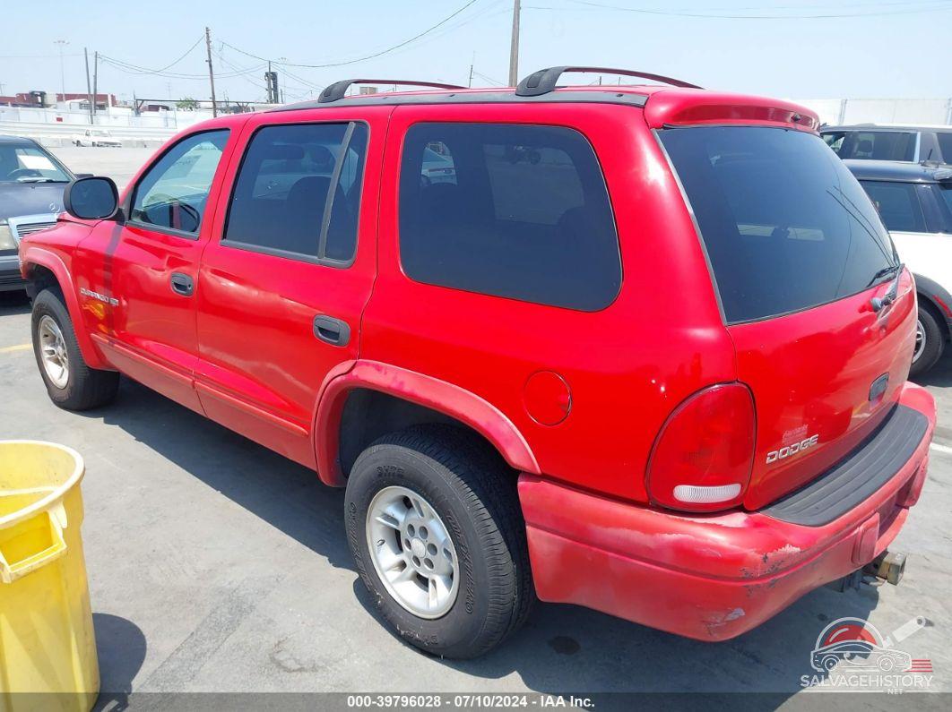 1B4HR28Y4XF681363 1999 DODGE DURANGO photo no. 3
