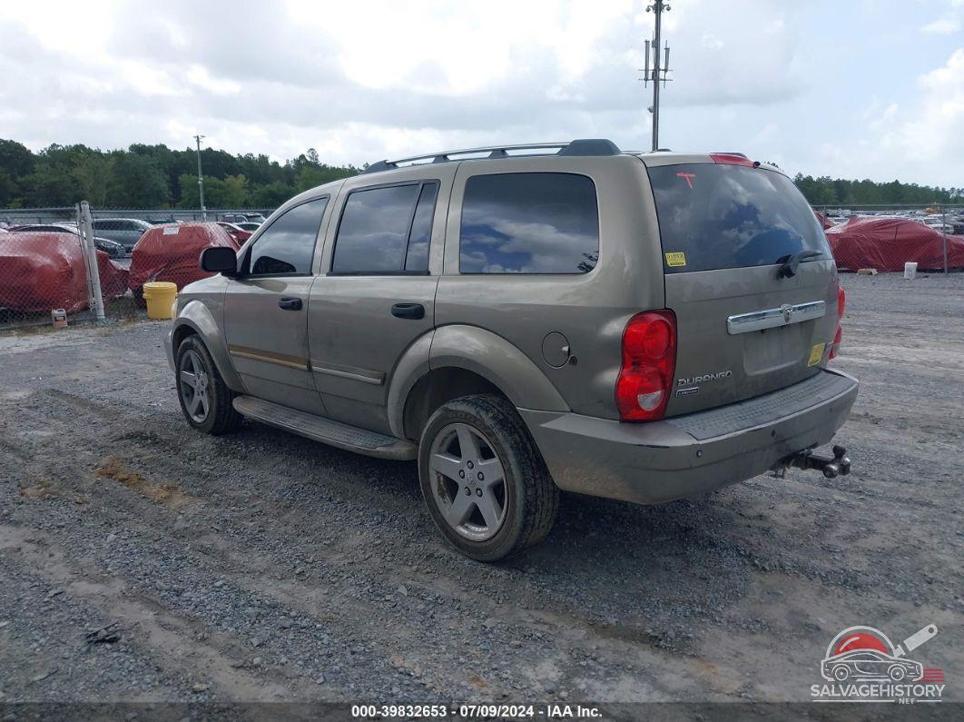 1D8HD58297F573952 2007 DODGE DURANGO photo no. 3