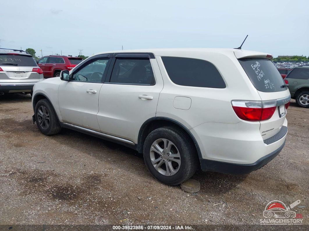 1C4RDJAG1CC147671 2012 DODGE DURANGO photo no. 3