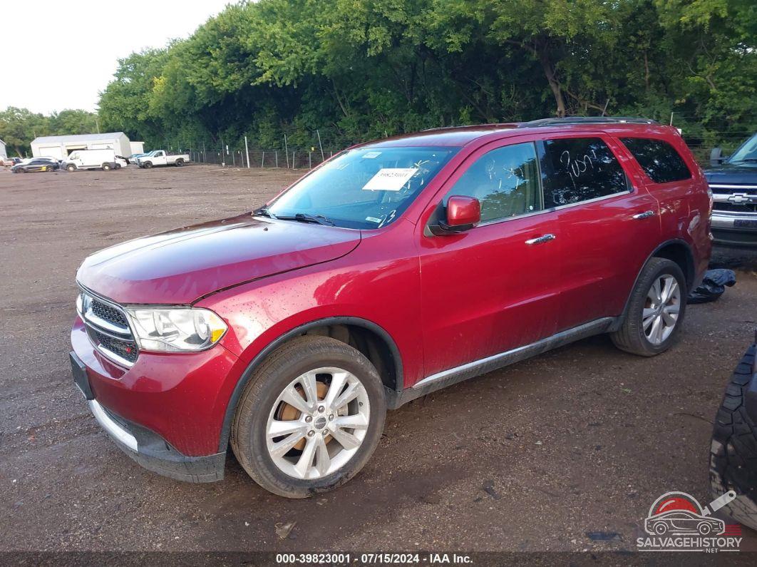 1C4RDJDG6DC665742 2013 DODGE DURANGO photo no. 2