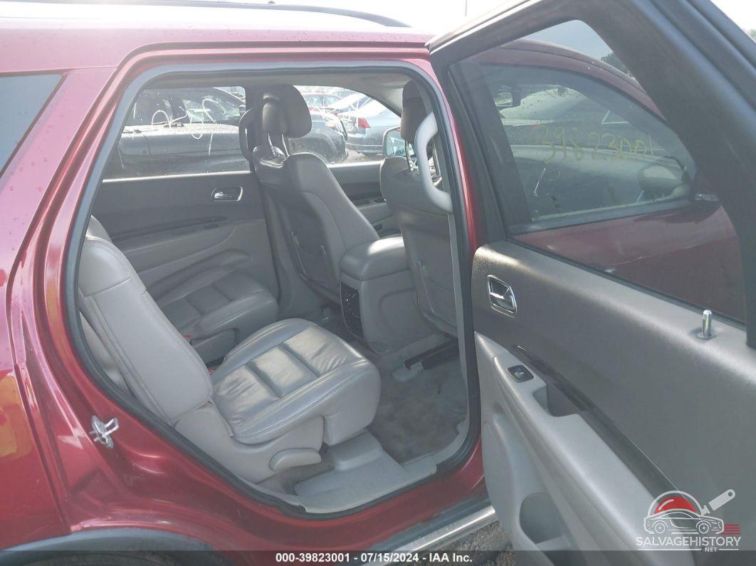 1C4RDJDG6DC665742 2013 DODGE DURANGO photo no. 8