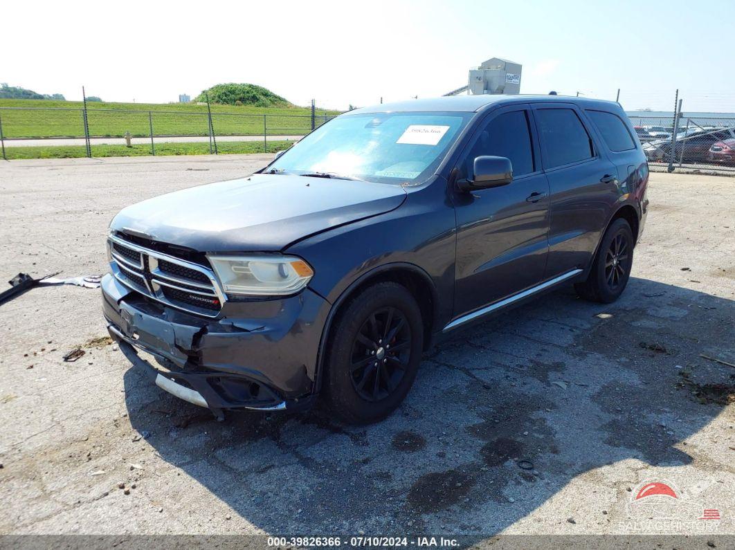 1C4RDHAG9EC348911 2014 DODGE DURANGO photo no. 2