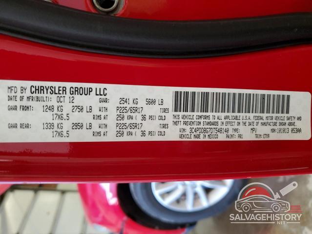 3C4PDDBG7DT548140 2013 DODGE JOURNEY photo no. 13