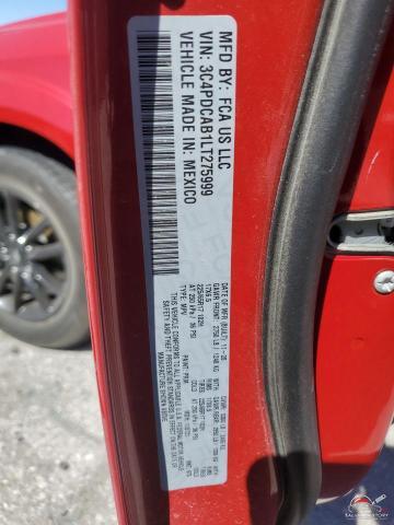 3C4PDCAB1LT275999 2020 DODGE JOURNEY photo no. 13