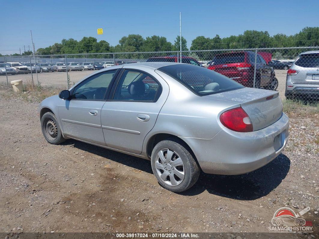 1B3ES46C6YD746354 2000 DODGE NEON photo no. 3