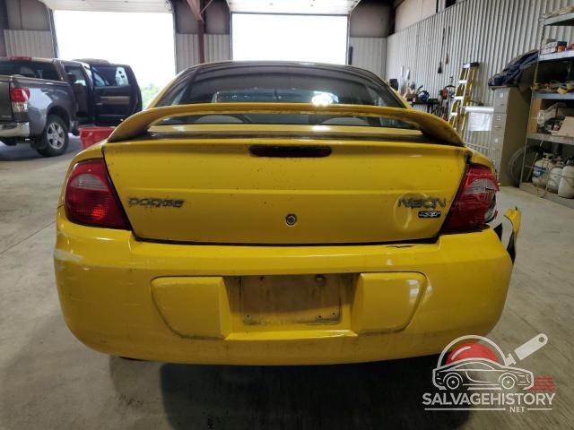 1B3ES56C33D134000 2003 DODGE NEON photo no. 6