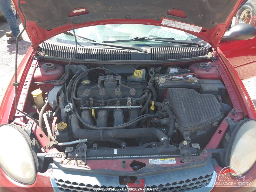 1B3ES56C33D221038 2003 DODGE NEON photo no. 10