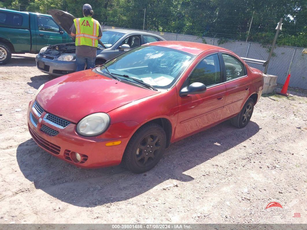 1B3ES56C33D221038 2003 DODGE NEON photo no. 2