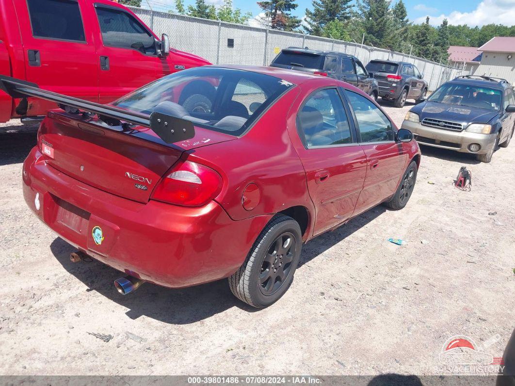 1B3ES56C33D221038 2003 DODGE NEON photo no. 4
