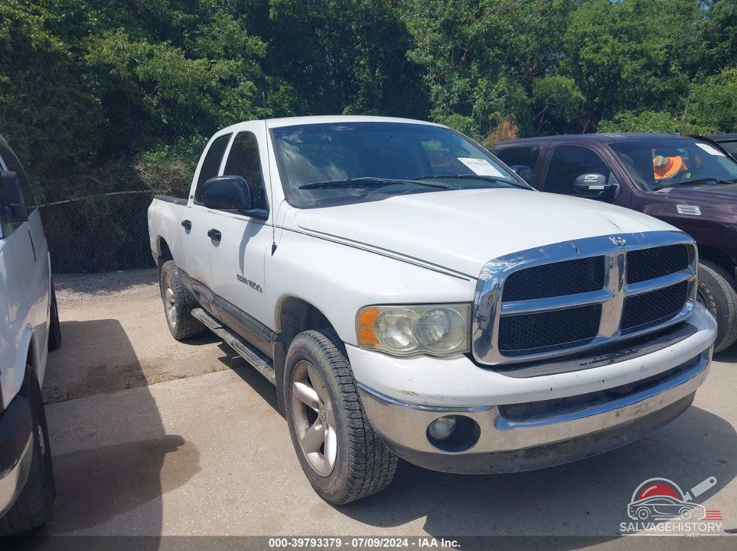 1D7HU18ZX2S526925 2002 DODGE RAM 1500 photo no. 5