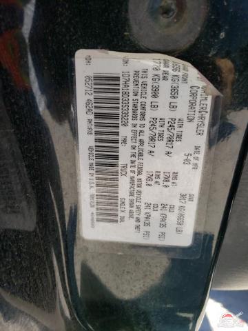 1D7HA18D33S339220 2003 DODGE RAM 1500 photo no. 12