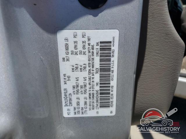 1D7HA18N64S542645 2004 DODGE RAM 1500 photo no. 12