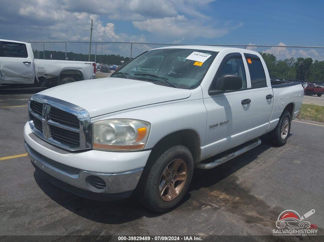 1D7HA18N26S673400 2006 DODGE RAM 1500 photo no. 2