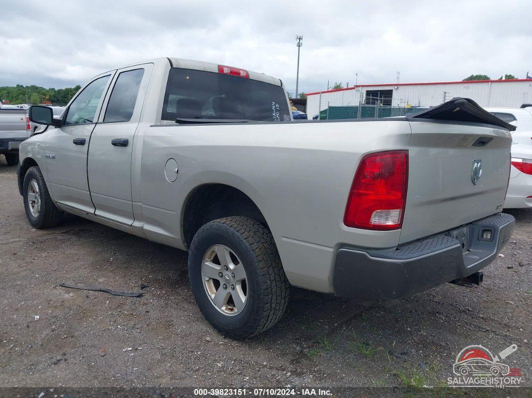 1D7RB1GPXAS246172 2010 DODGE RAM 1500 photo no. 3