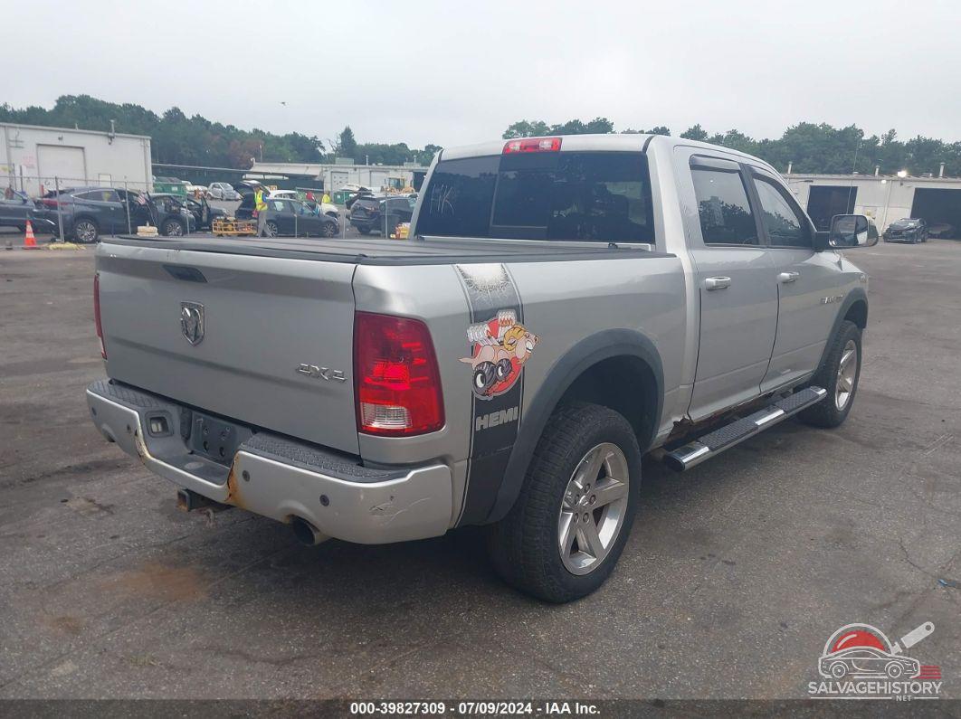 1D7RV1CT8AS258038 2010 DODGE RAM 1500 photo no. 4