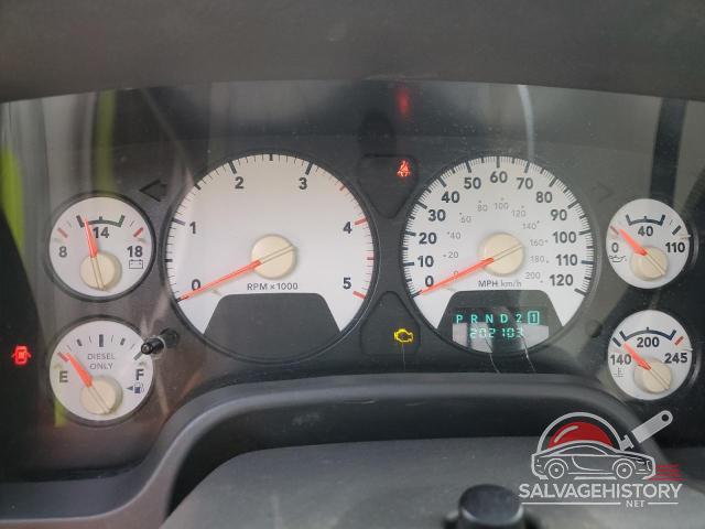 3D7KR28C66G286147 2006 DODGE RAM 2500 photo no. 9