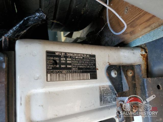 WD8PD744X65923997 2006 DODGE SPRINTER photo no. 13